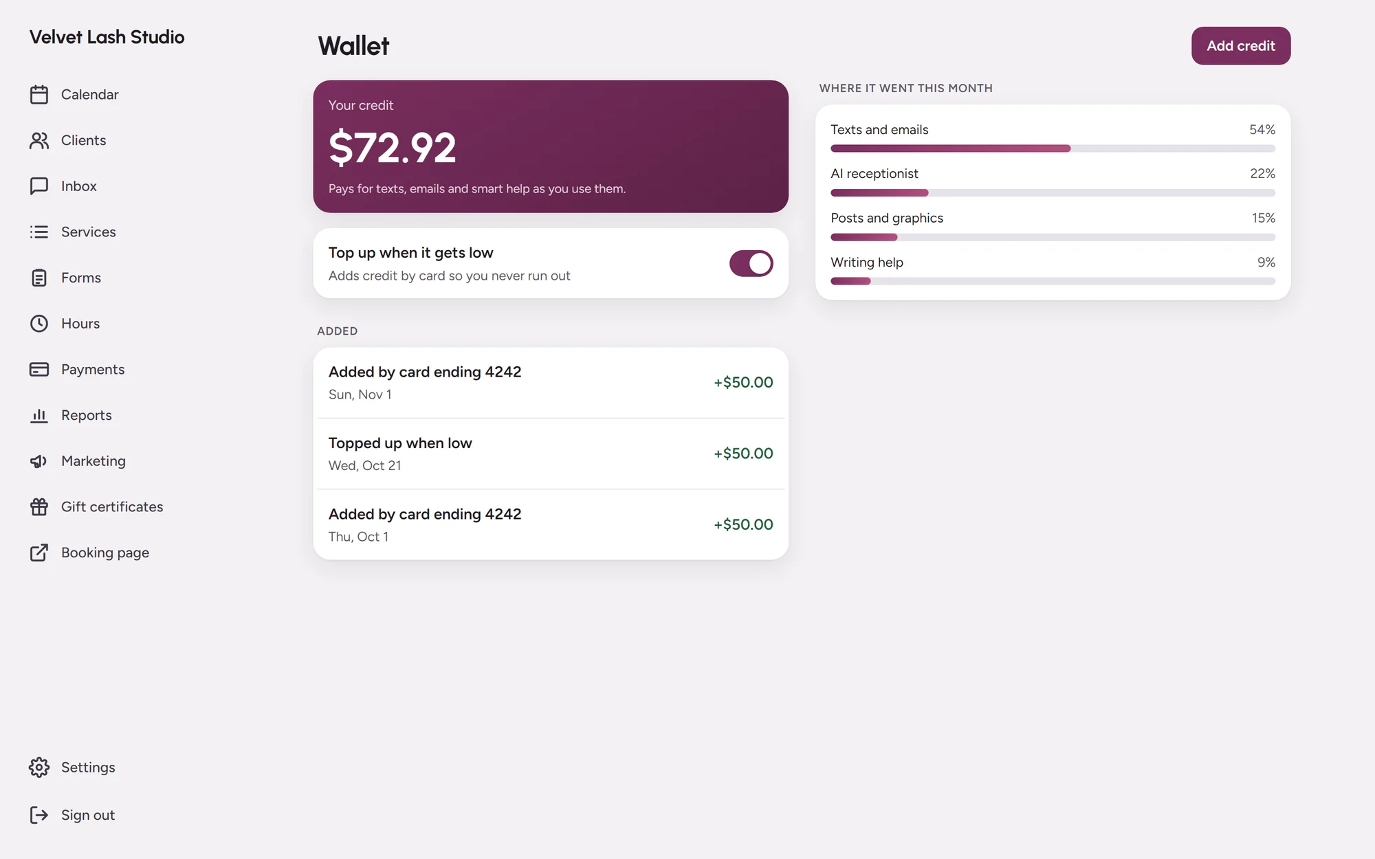 The wallet
